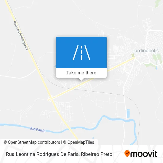 Rua Leontina Rodrigues De Faria map