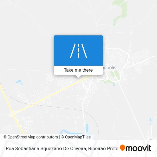 Rua Sebastiana Squezario De Oliveira map