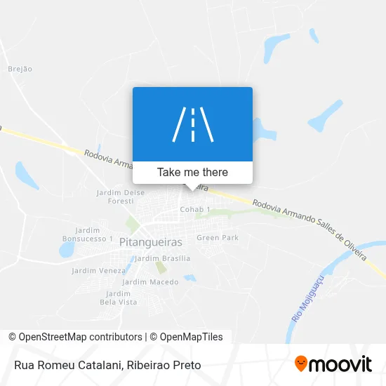 Rua Romeu Catalani map