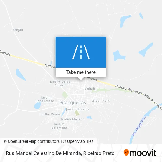 Rua Manoel Celestino De Miranda map