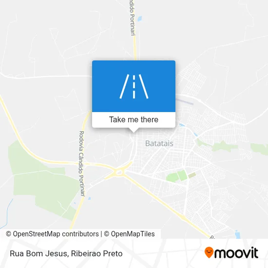 Rua Bom Jesus map