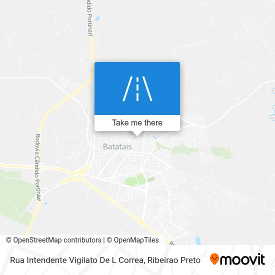 Rua Intendente Vigilato De L Correa map