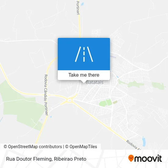 Rua Doutor Fleming map