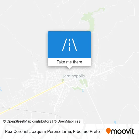 Rua Coronel Joaquim Pereira Lima map