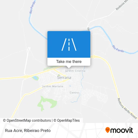 Rua Acre map
