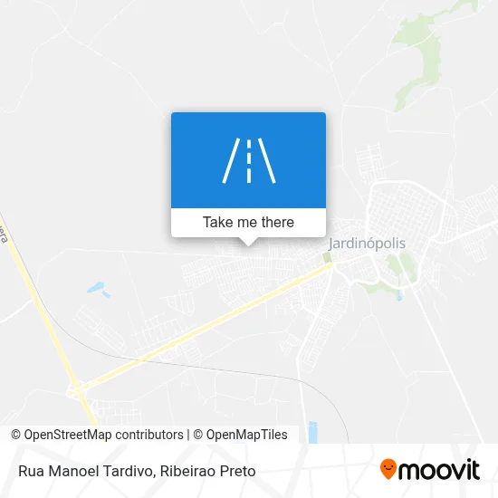 Rua Manoel Tardivo map