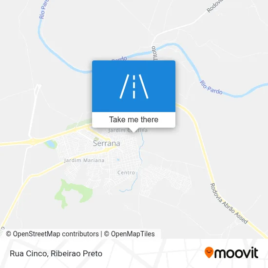 Rua Cinco map