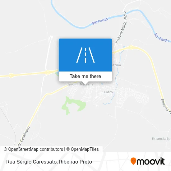 Rua Sérgio Caressato map