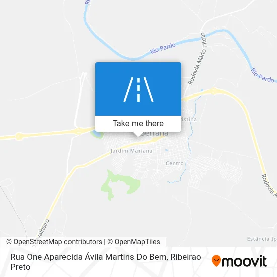 Rua One Aparecida Ávila Martins Do Bem map