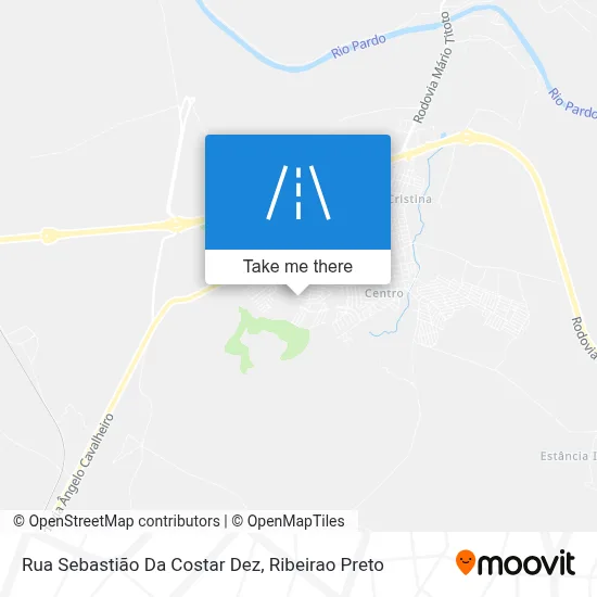 Rua Sebastião Da Costar Dez map