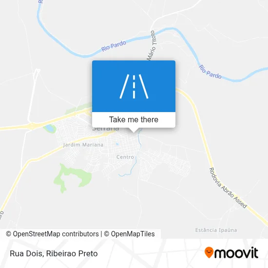 Rua Dois map