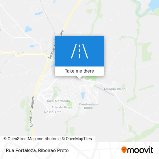 Rua Fortaleza map