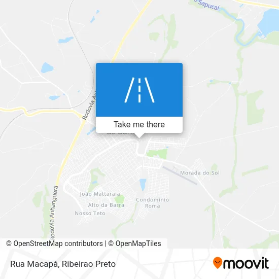 Rua Macapá map