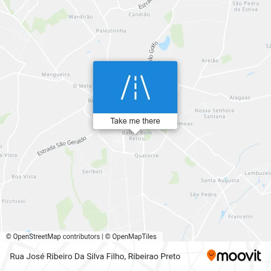 Rua José Ribeiro Da Silva Filho map