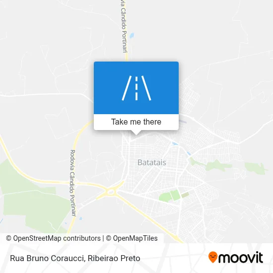 Rua Bruno Coraucci map