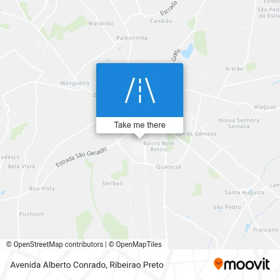 Avenida Alberto Conrado map
