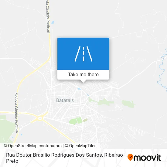 Rua Doutor Brasilio Rodrigues Dos Santos map