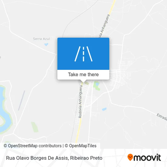 Rua Olavo Borges De Assis map