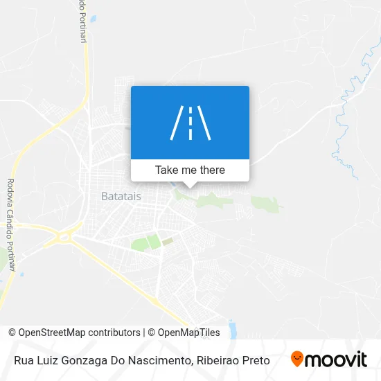 Rua Luiz Gonzaga Do Nascimento map