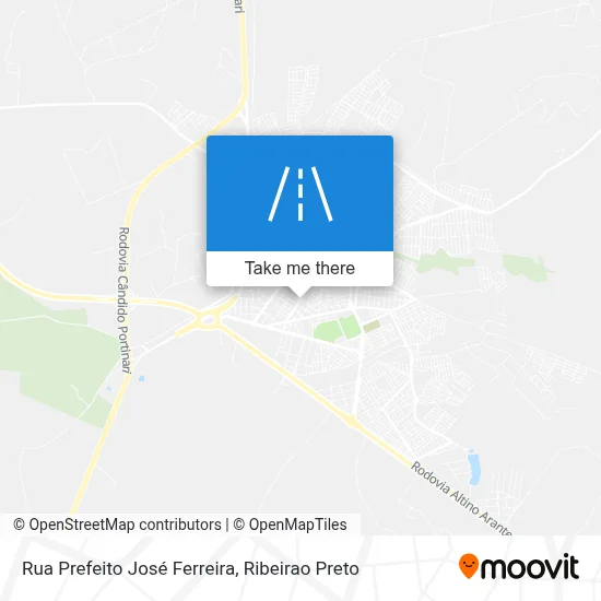 Rua Prefeito José Ferreira map