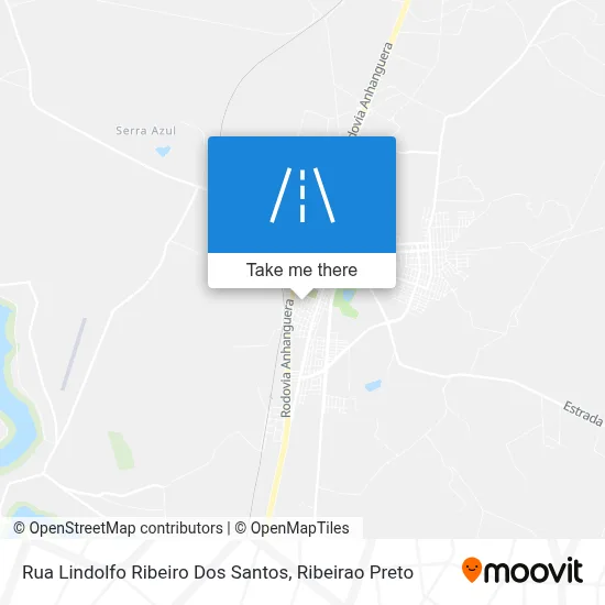 Rua Lindolfo Ribeiro Dos Santos map