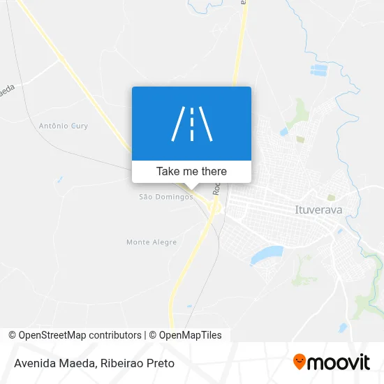 Avenida Maeda map
