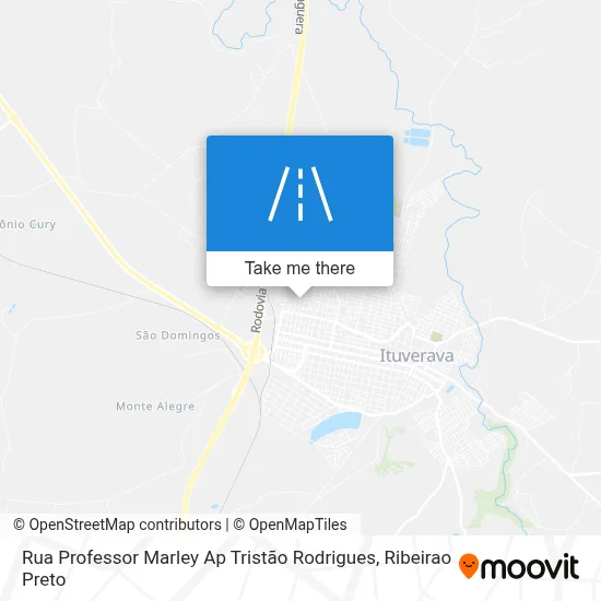 Rua Professor Marley Ap Tristão Rodrigues map