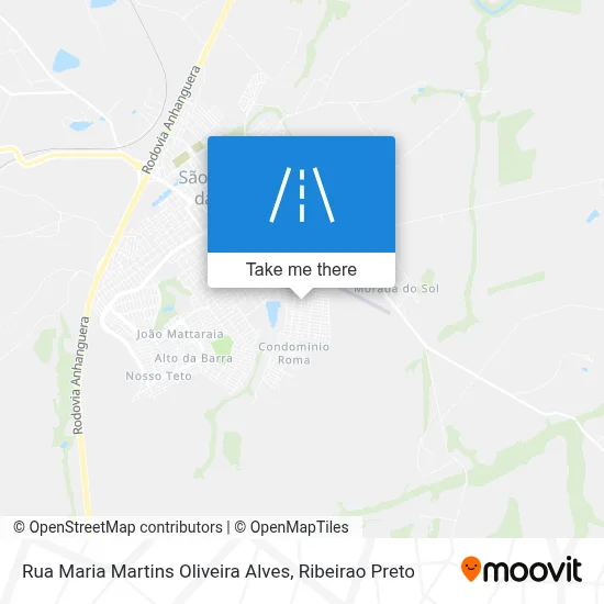 Rua Maria Martins Oliveira Alves map