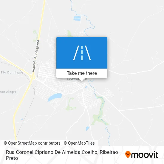 Rua Coronel Cipriano De Almeida Coelho map