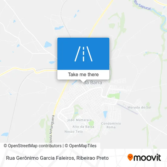 Rua Gerônimo Garcia Faleiros map
