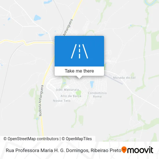 Rua Professora Maria H. G. Domingos map