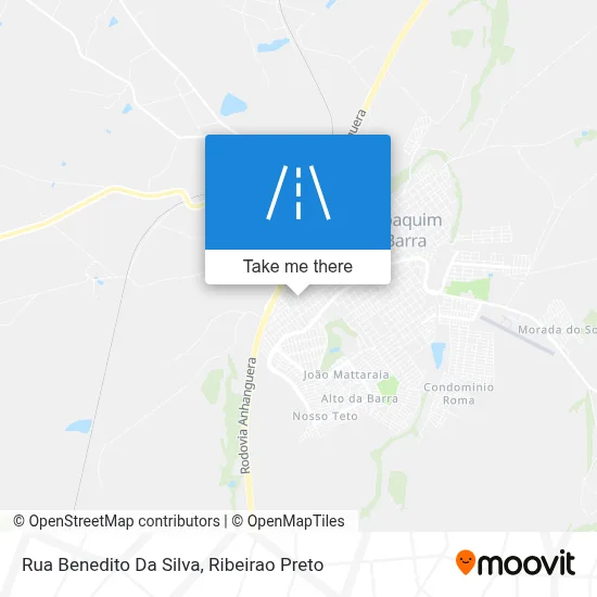 Rua Benedito Da Silva map