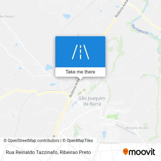 Rua Reinaldo Tazzinafo map