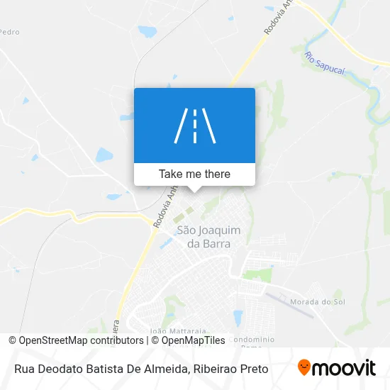 Rua Deodato Batista De Almeida map