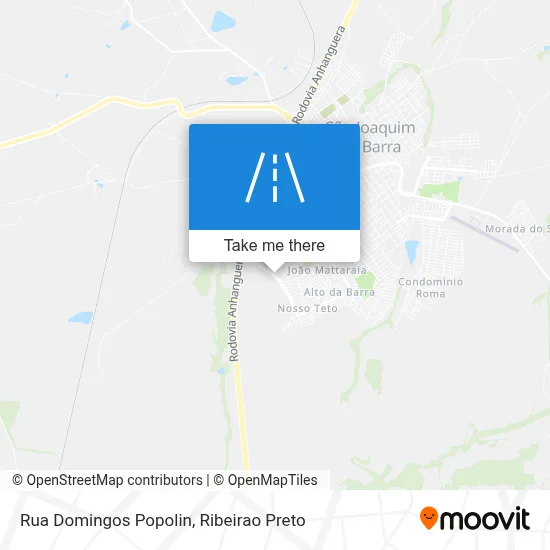 Rua Domingos Popolin map