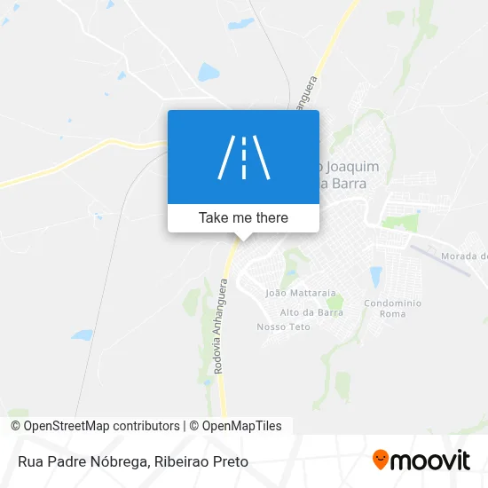 Rua Padre Nóbrega map