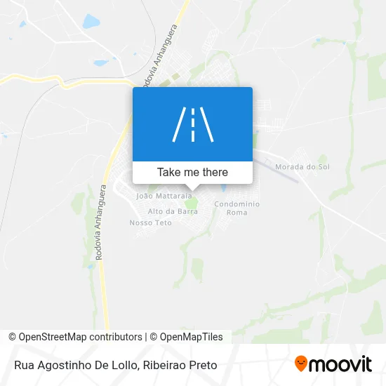 Rua Agostinho De Lollo map