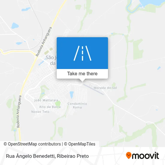 Rua Ângelo Benedetti map