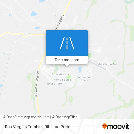 Rua Vergílio Tombini map