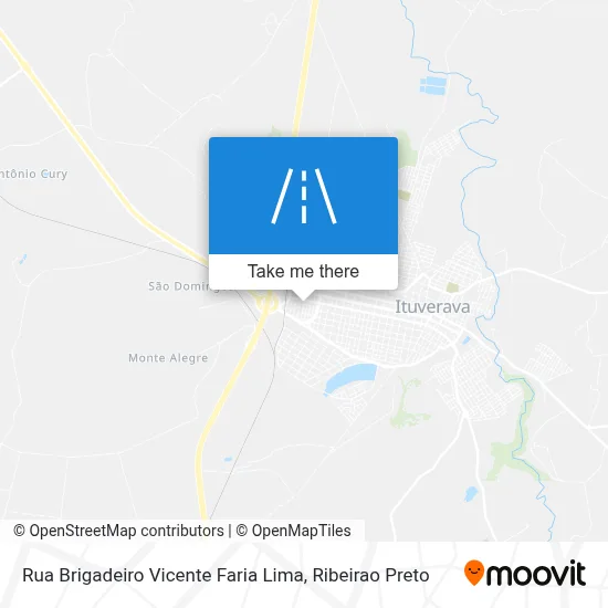 Rua Brigadeiro Vicente Faria Lima map