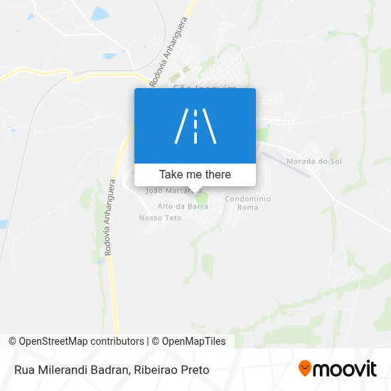Rua Milerandi Badran map