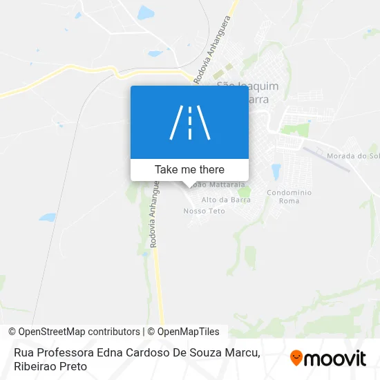 Rua Professora Edna Cardoso De Souza Marcu map