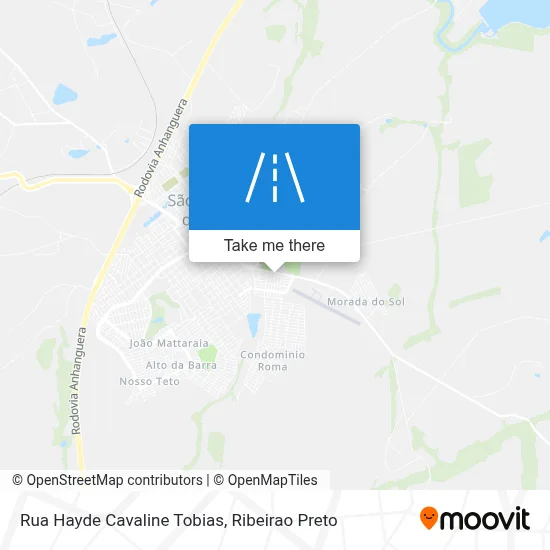 Rua Hayde Cavaline Tobias map