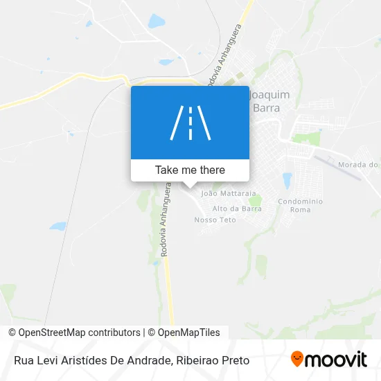 Rua Levi Aristídes De Andrade map
