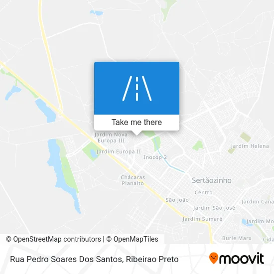 Rua Pedro Soares Dos Santos map