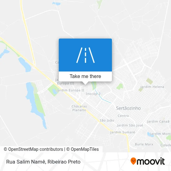 Rua Salim Namê map