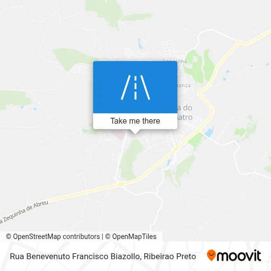 Rua Benevenuto Francisco Biazollo map