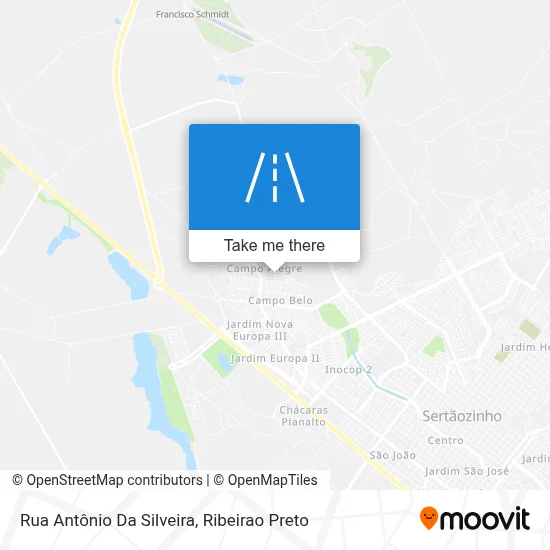 Rua Antônio Da Silveira map