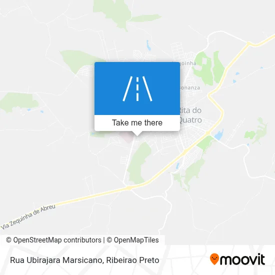 Rua Ubirajara Marsicano map