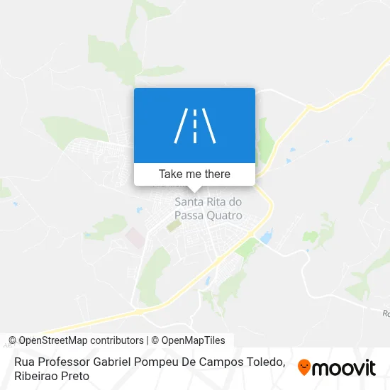 Rua Professor Gabriel Pompeu De Campos Toledo map